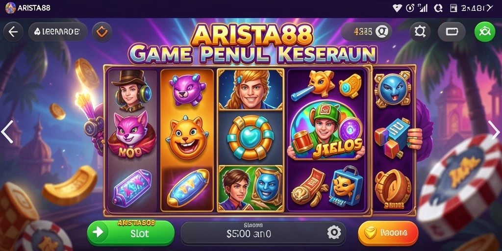 Tampilan gameplay ARISTA88 yang menarik dan seru.