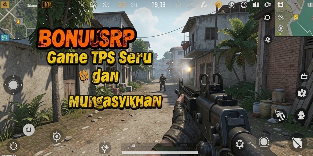 Tampilan dinamis gameplay TPS BONUSRP yang mendebarkan.