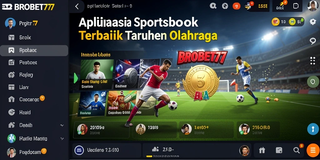 Tampilan gameplay BROBET77 yang dinamis dan interaktif.
