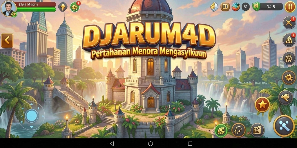 Gameplay seru dan strategi menara di DJARUM4D