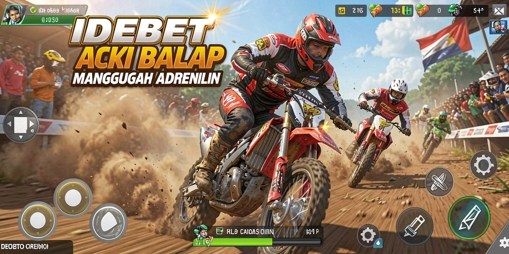 Screenshot menampilkan gameplay balapan yang mendebarkan dan grafis mengesankan.