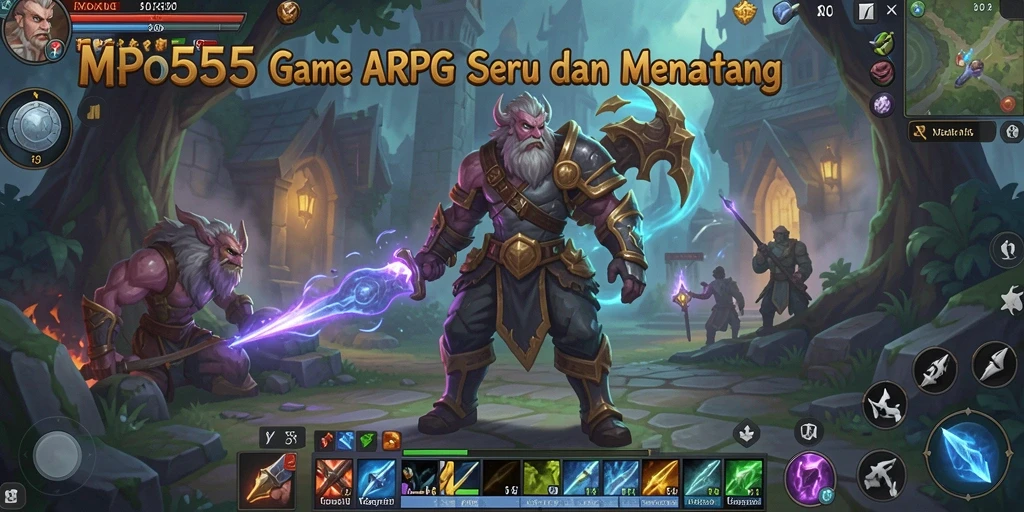 Tampilan gameplay ARPG MPO555 yang menarik dan penuh aksi.