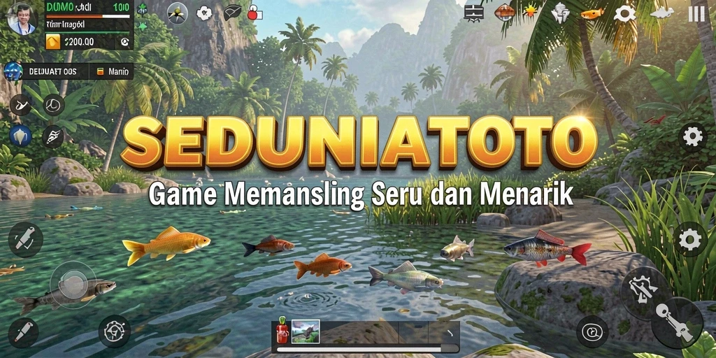 Tampilan gameplay SEDUNIATOTO yang seru dan interaktif.
