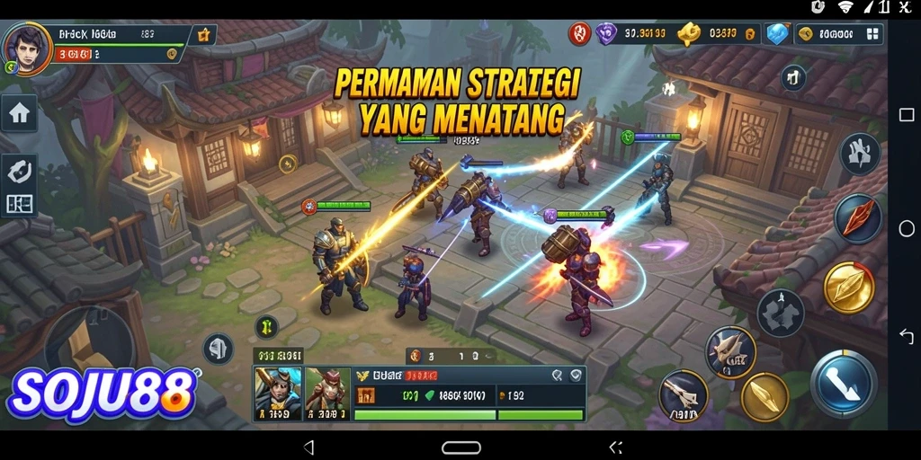 Gameplay menarik dan penuh strategi di SOJU88.