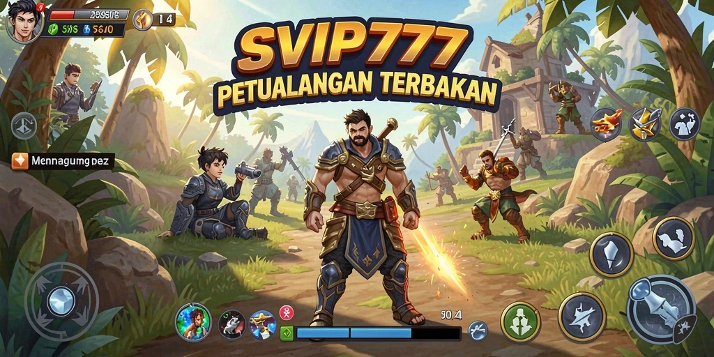 Tampilan gameplay SVIP777 yang memukau dalam dunia Open World.