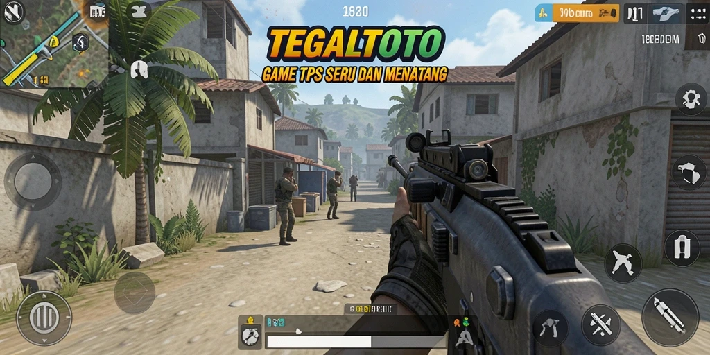 Tampilan gameplay TEGALTOTO yang mendebarkan dan penuh aksi.