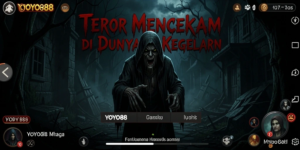 Tangkapan layar yang menampilkan ketegangan dalam gameplay YOYO88.