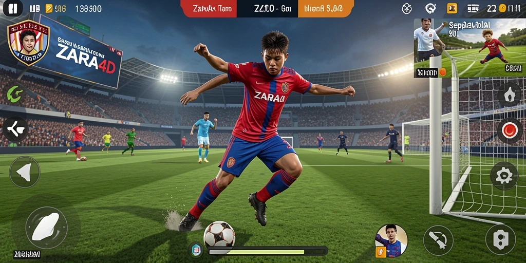 Tampilan gameplay ZARA4D yang menegangkan dan seru.